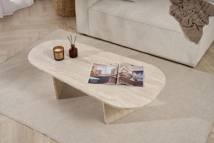 Hanah Home Ovalis - Travertino